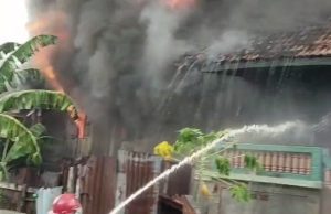 Kebakaran Rumah Kembali Terjadi di Belimbing Muara Enim