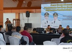 FGD Dinas Perikanan Kabupaten PALI Ajak Masyarakat Jaga Keberlangsungan Ekosistem