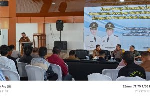 FGD Dinas Perikanan Kabupaten PALI Ajak Masyarakat Jaga Keberlangsungan Ekosistem