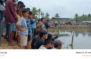Junaidi SE-Eduar SE, Calon Bupati dan Wakil Bupati PALI Nomor 03 Ajak Masyarakat Mancing Gratis Bersama