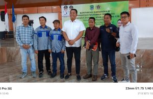 JOKO SADEWO Jabat Ketua PWI PALI Periode 2024-2027