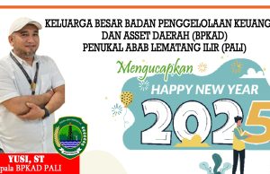 BPKAD PALI Ucapkan Selamat Tahun Baru 2025