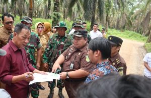 Kejari PALI Penegakan Hukum Lahan 635,8 Yang dikuasai oleh PT PSDA