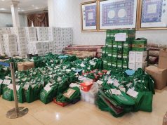 Terima Bantuan Paket Sembako, Warga Ucapkan Terimakasih kepada Kms H Halim Ali