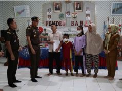 Kejari PALI Tutup Perkara KDRT , Suami Istri Ambil Jalur Damai Melalui Restorasi Justice (RJ)