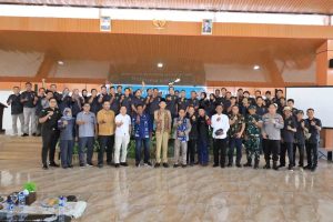Foto : PWI PALI Bersama Bupati, Selasa 15 April 2025
