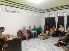 KUNGKER Tim Puskesmas Sugihwaras Ke Desa Marga Mulia Membahas Kemajuan Serta Lomba Posyandu Tingkat Kabupaten Muara Enim