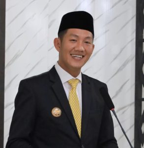 Foto : Bupati PALI Asgianto Tengah Menyampaikan Kata Sambutannya