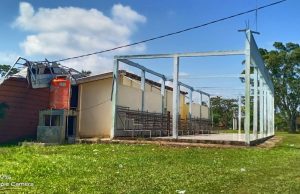 Warga Desa Karta Dewa Harapkan Tribun Lapangan Bola Batang Hari Siku Cepat Dibangun