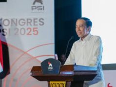 Persiden RI ke-7 Joko Widodo sangat optimis kader partai PSI akan hadir di Parlemen