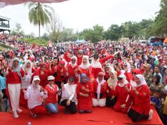 Pemkab PALI Gelar Jalan Santai Sehat