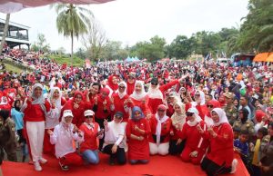 Pemkab PALI Gelar Jalan Santai Sehat
