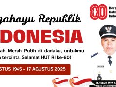 M . Teguh Jaya Anuar : Dirgahayu Republik Indonesia Ke – 80