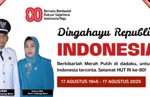 Asep Yuadi : Dirgahayu Republik Indonesia Ke -80