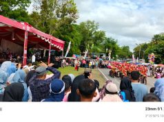 HUT RI Ke-80, Bupati Pali Asgianto Buka Langsung Lomba Gerak Jalan