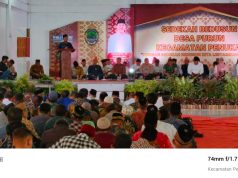 Wabup PALI Hadir Ditengah Sedekah Dusun Purun , Nur Efendi Ucapkan Terima Kasih Pada Masyarakat