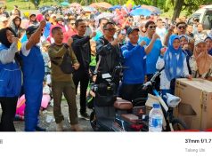 HUT PAN Ke 27 Ubaidilah Ajak Masyarakat Senam Sehat ,Sigit Kamseno : Semoga Hadiah Bermanfaat Untuk Masyarakat