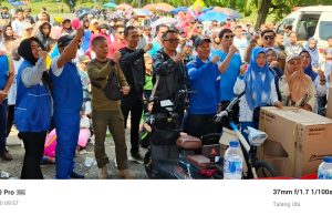 HUT PAN Ke 27 Ubaidilah Ajak Masyarakat Senam Sehat ,Sigit Kamseno : Semoga Hadiah Bermanfaat Untuk Masyarakat