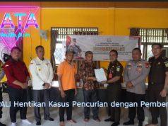 Kejari PALI Hentikan Perkara Pencurian Dengan Pemberatan Melalui RJ