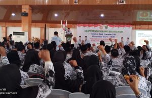 Konferensi Ke 23 PGRI PALI Irwansyah Peroleh Suara Terbanyak , Agus Zahri Gurniarto Plt Ketua Sampaikan Terimakasih