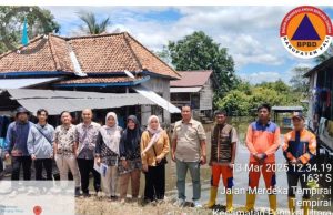 Bupati PALI Melalui Kepala BPBD PALI Himbau Warga Waspada Dimusim Penghujan