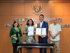 Bupati PALI Asgianto Tandatangani Perjanjian Pinjam Pakai Aset Milik Negara