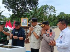 Bersama Bupati PALI Gubernur Sumsel Herman Deru Resmikan Jembatan Tumpangsari Penghubung 2 Sisi