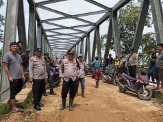 BALITA HANYUT DI SUNGAI LEMATANG DITEMUKAN MENINGGAL DUNIA