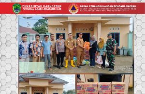 BPBD PALI Terus Pantau Lokasi Banjir, Salurkan Bantuan kepada Warga Terdampak