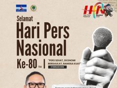 Firdaus Hasbullah SH Wakil Ketua DPRD PALI Ucapkan Selamat HPN ke -80
