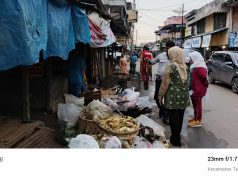 Kerja Hingga Malam Hari Dinas Perdagangan Upayakan Pasar Inpres Bersih, Tertib Aman dan Nyaman