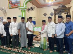 Wali Kota Prabumulih Hadiri Safari Ramadhan di Masjid Nurul Iman Desa Rambang Senuling