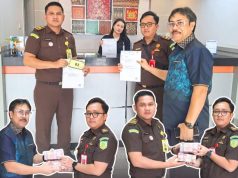 Kejari PALI Terima Pengembalian Uang Pengganti Rp200 Juta dari Perkara Pembangunan Gedung DPRD