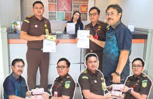 Kejari PALI Terima Pengembalian Uang Pengganti Rp200 Juta dari Perkara Pembangunan Gedung DPRD