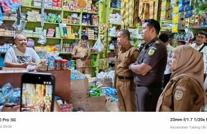 Disperindag PALI Sidak Pasar dan Pangkalan Gas Talang Ubi dan Tanah Abang