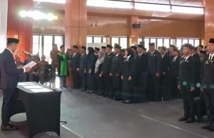 Bupati PALI Lantik 56 Pejabat Struktural dan 53 Kepala Sekolah, Berikut Nama-namanya