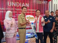 Bank Sumsel Babel Cabang Pendopo Gelar Undian Tabungan Pesirah, Toyota Rush Hadiah Utama Dimenangkan Oleh ETY LISTIA