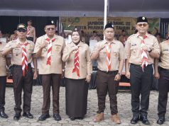 WALI KOTA PRABUMULIH HADIRI UPACARA PEMBUKAAN JAMBORE CABANG KE-3 KWARTIR CABANG GERAKAN PRAMUKA KOTA PRABUMULIH TAHUN 2026