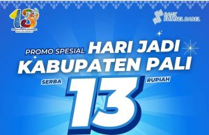 Dukung HUT PALI ke-13, Bank Sumsel Babel dan UMKM Pali Hadirkan Promo Spesial ‘Belanja Rp 15.000 Bayar Rp 13 Rupiah
