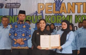 Ketua Kormi Sumsel lantik Pengurus Prabumulih